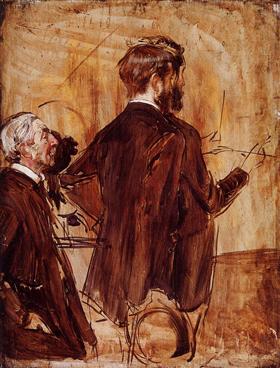 En studie - Giovanni Boldini