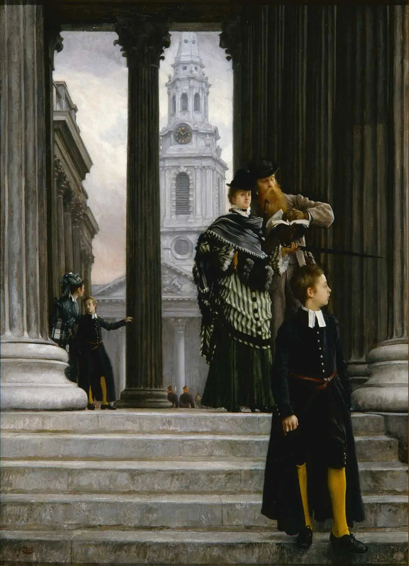 En besøg i London - James Tissot