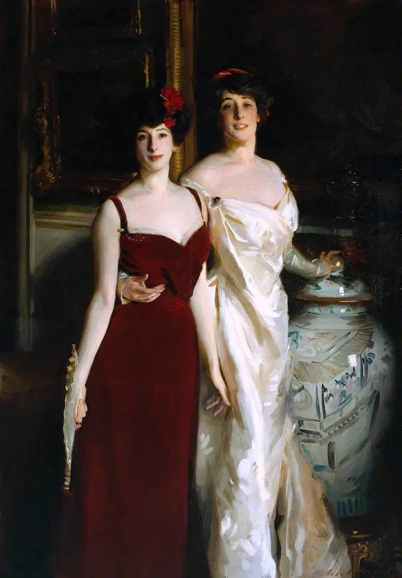 Ena og Betty, døtre af Asher og fru Wertheimer - John Singer Sargent