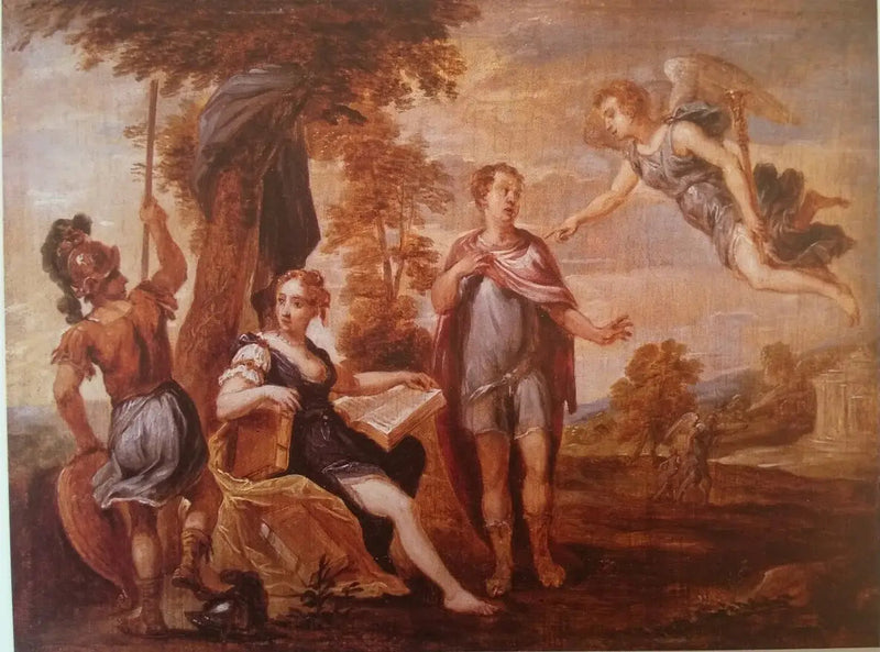 Æneas kaldet af Dido - David Teniers den Yngre