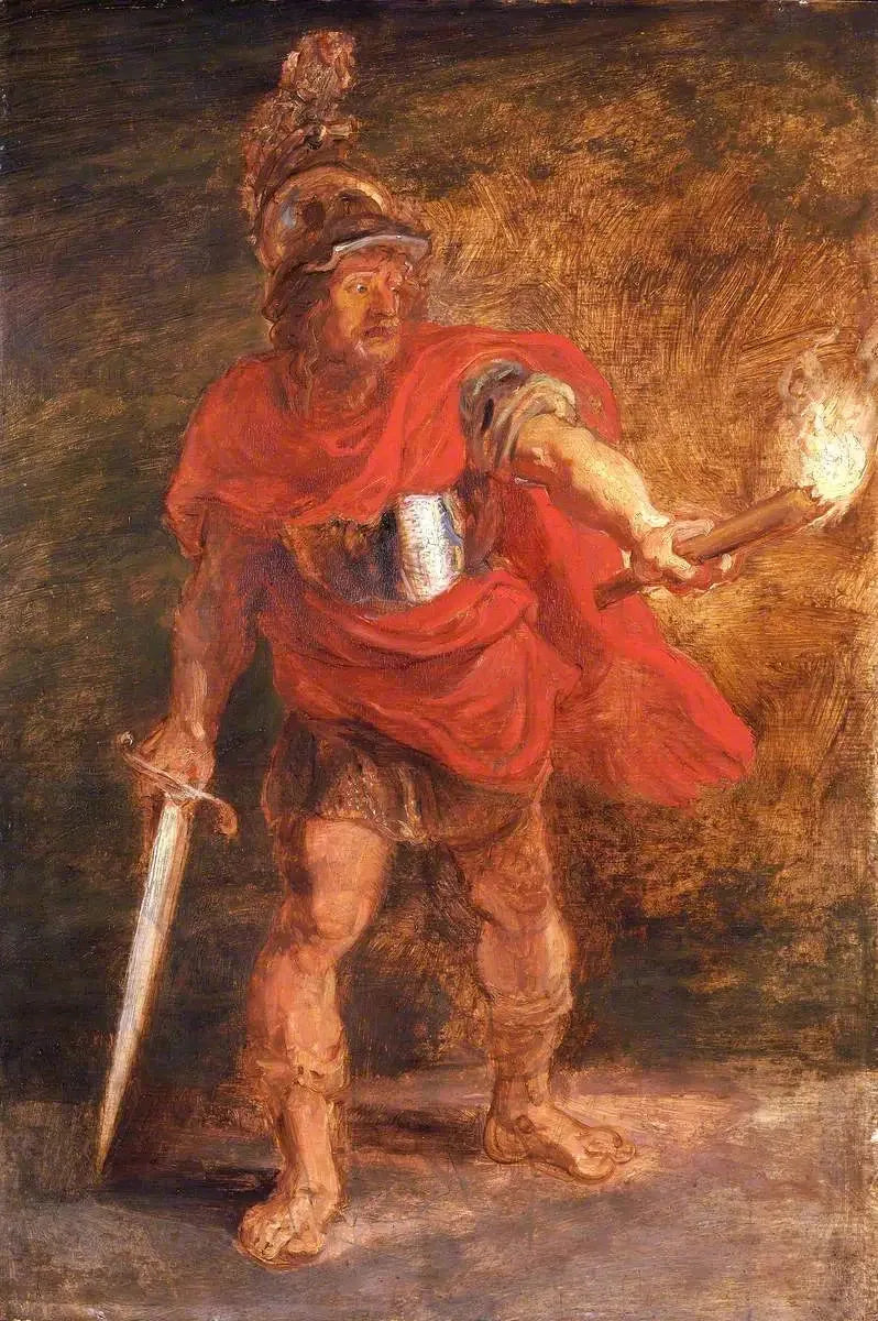 Aeneas i Underverdenen - Peter Paul Rubens