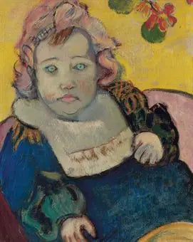 Barn med serviet - Paul Gauguin