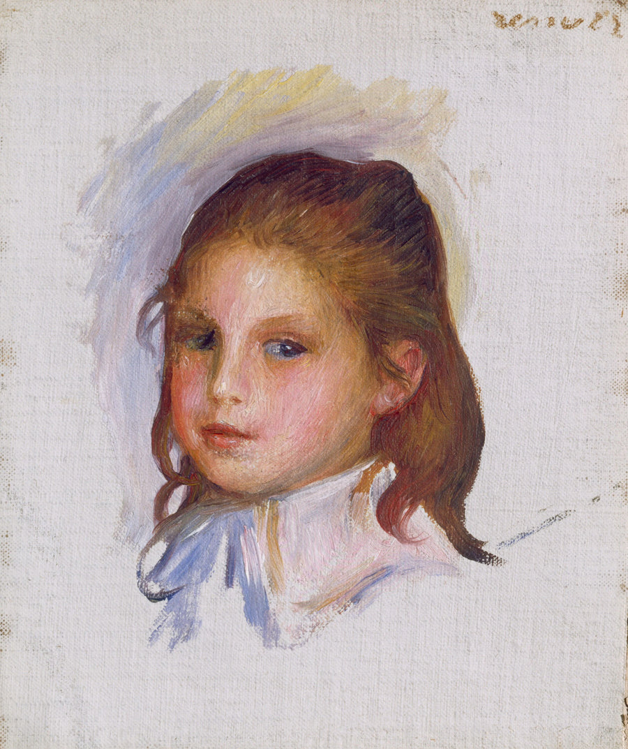 Enfant aux cheveux bruns - Auguste Renoir
