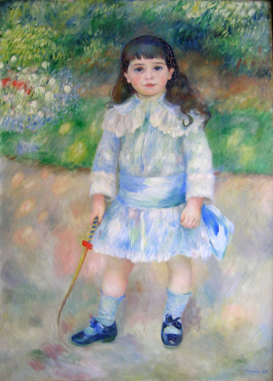 Dreng med en pisk - Pierre-Auguste Renoir