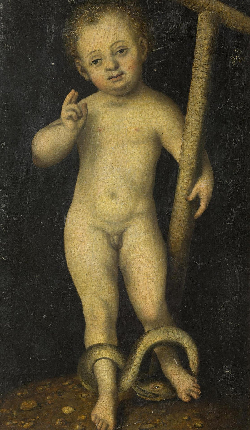 Jesusbarnet - Lucas Cranach den Ældre