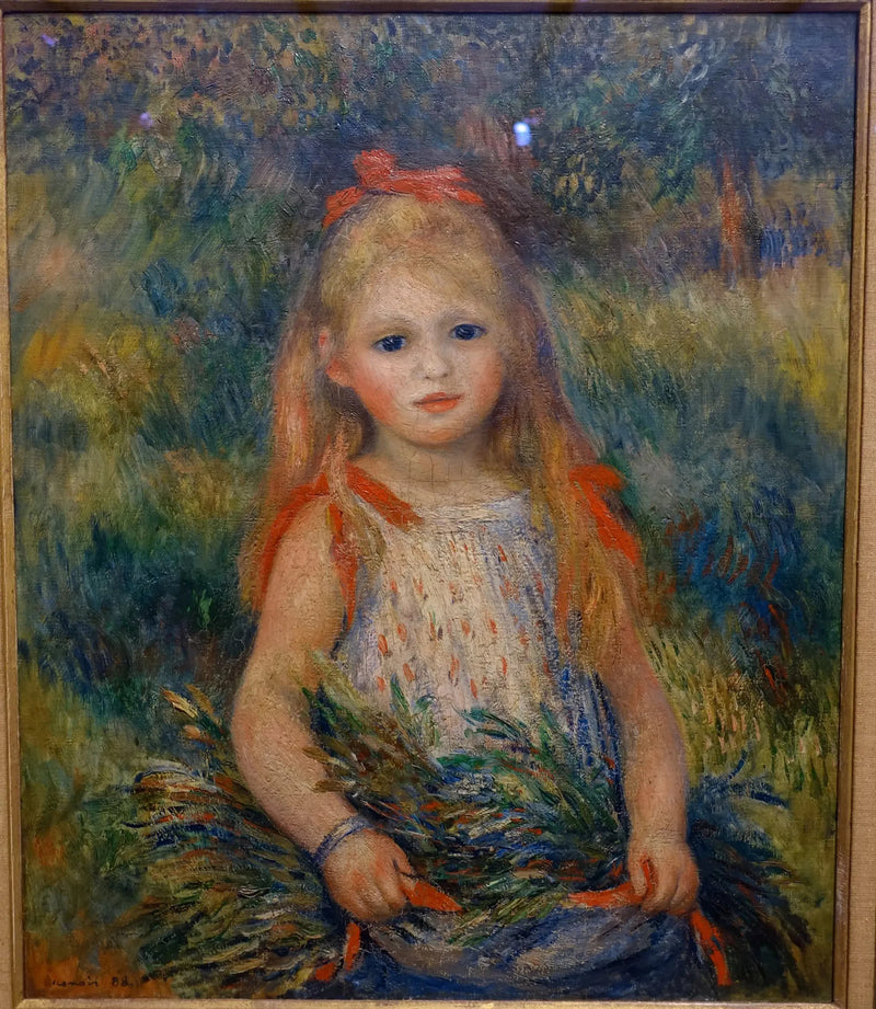 Barn med aks - Pierre-Auguste Renoir