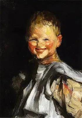 Børn der griner - Robert Henri