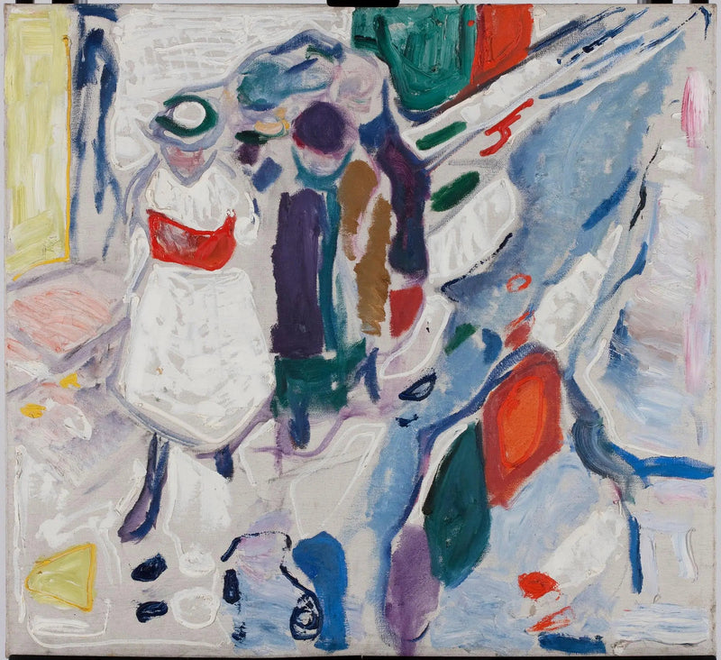 Børn på gaden - Edvard Munch