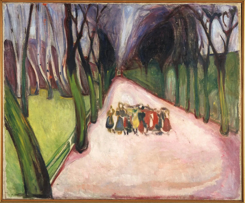 Børn på gaden - Edvard Munch