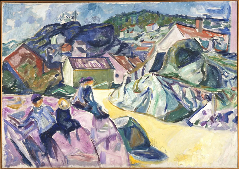 Børn på klippen - Edvard Munch