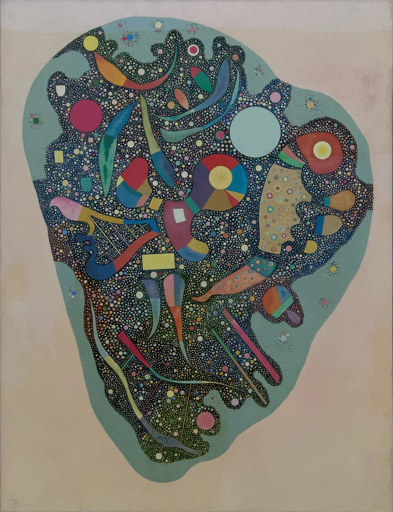 Indstillet stabling - Vassily Kandinsky