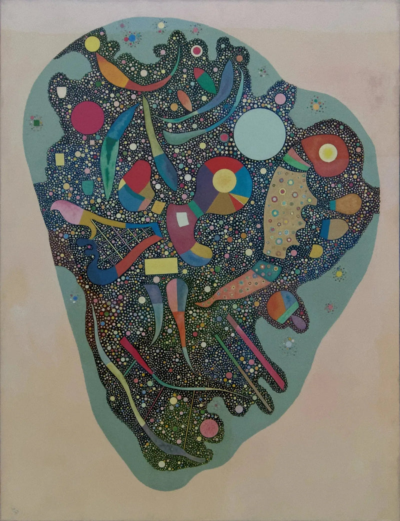 Indstillet stabling - Vassily Kandinsky