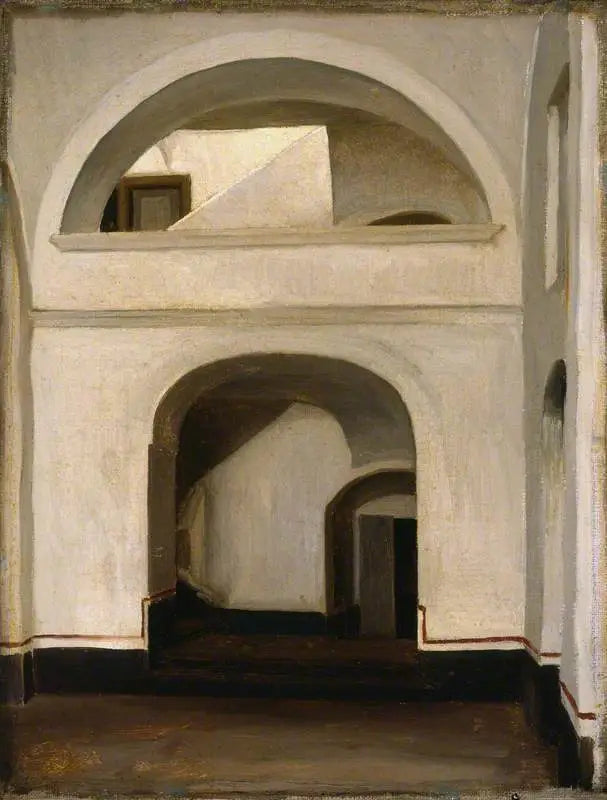 Indgang til et hus, Capri - Frederic Leighton