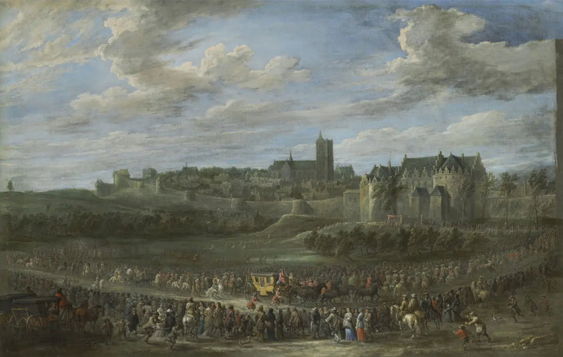 Prinsesseindgang i Bruxelles - David Teniers den Yngre