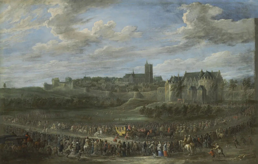 Prinsesseindgang i Bruxelles - David Teniers den Yngre
