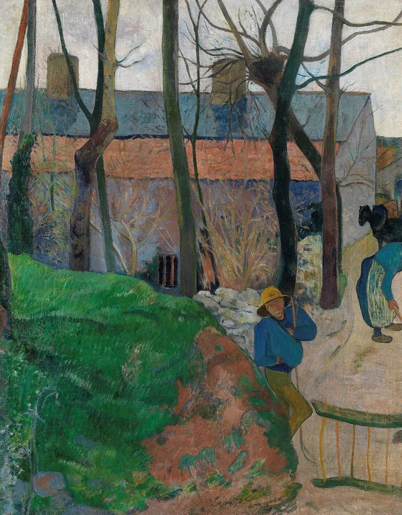 Gårdsindgang - Paul Gauguin