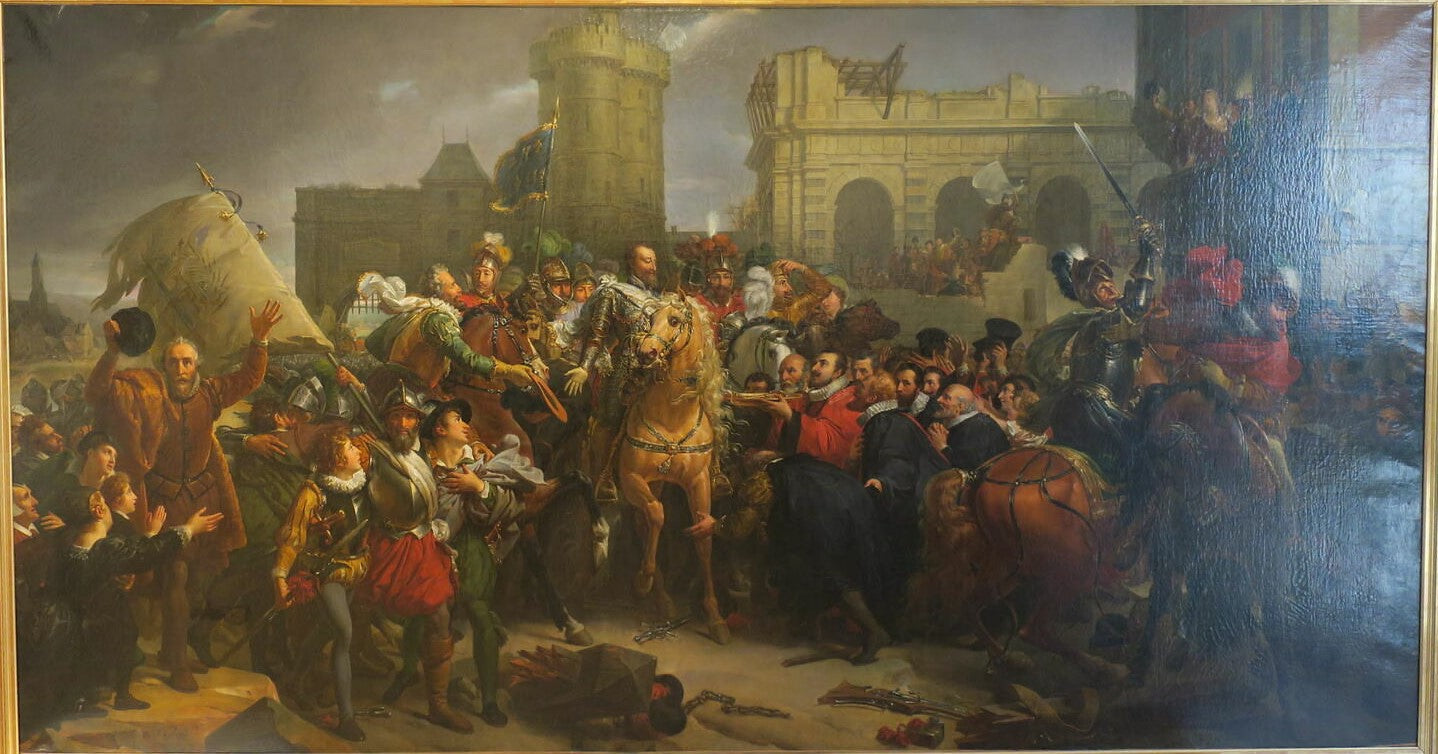 Henri IVs indmarch i Paris den 22. marts 1594 (1830) - François Gérard