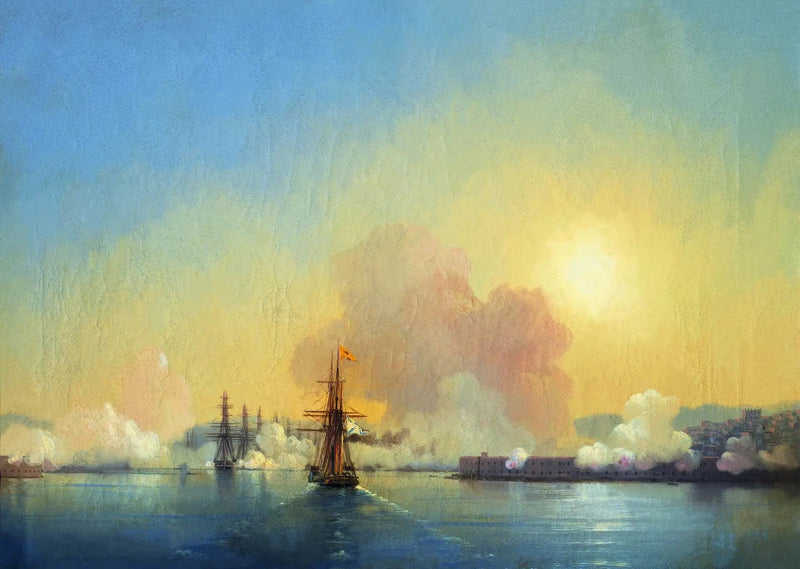 Indgang til Sebastopol-bugten. - Ivan Aïvazovski