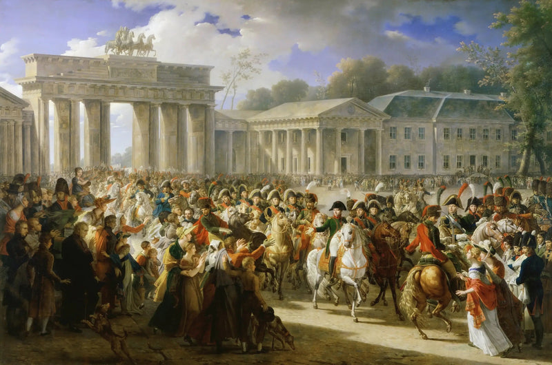 Napoleon I's indgang i Berlin, 27. oktober 1806 - Charles Meynier