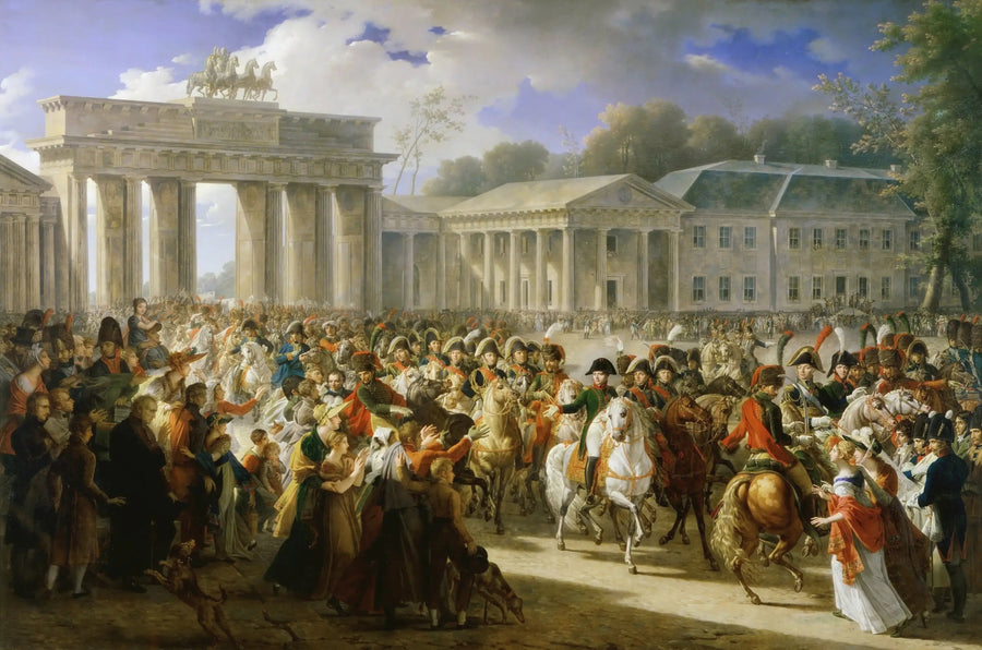 Napoleon I's indgang i Berlin, 27. oktober 1806 - Charles Meynier