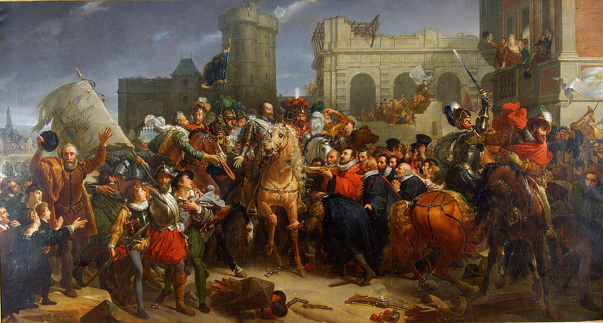 Henri IVs indmarch i Paris, 22. marts 1594 (1817) - François Gérard