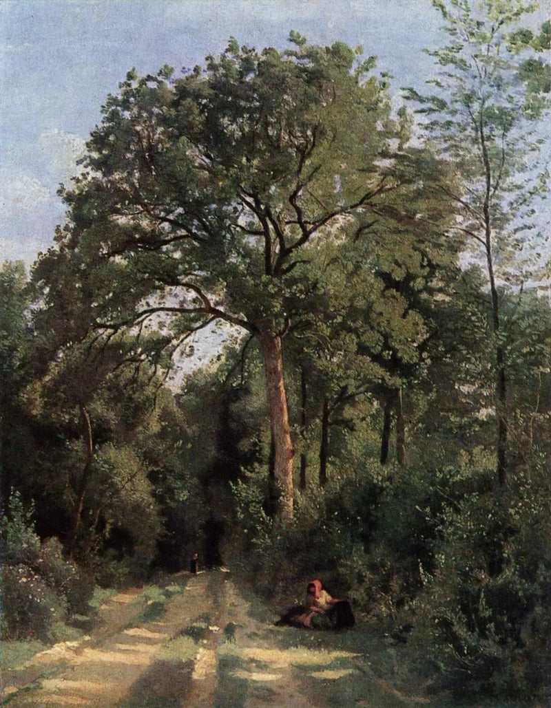 Entrée du bois à Ville d'Avray - Jean-Baptiste Camille Corot