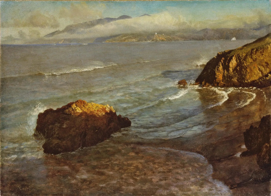 Golden Gate-indgangen - Albert Bierstadt