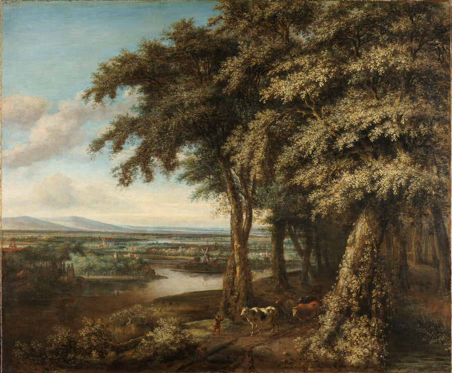L'entrée de la forêt - Philips Koninck