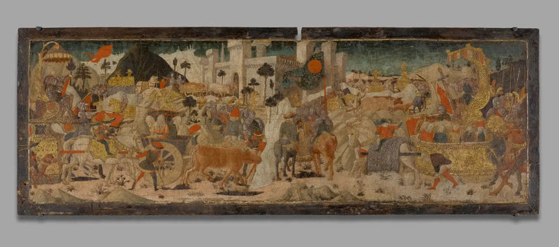 Triumfindgang i Rom af Titus og Vespasian - Paolo Uccello
