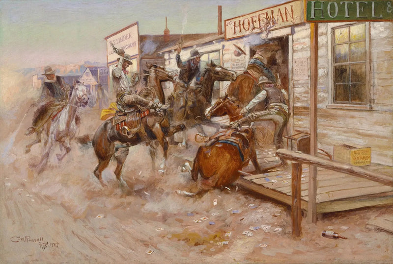 Indtast uden at banke - Charles Marion Russell