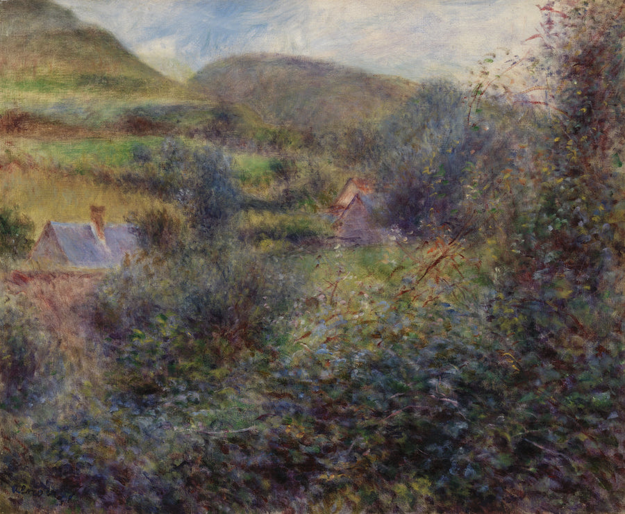 Områderne omkring Berneval - Pierre-Auguste Renoir