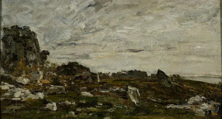 Områderne omkring Plougastel - Eugène Boudin