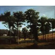 Omgivelserne af Ville-d'Avray - Jean-Baptiste Camille Corot