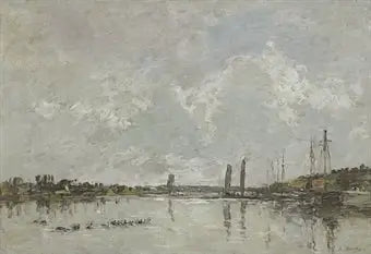 Faou-omgivelser - Eugène Boudin