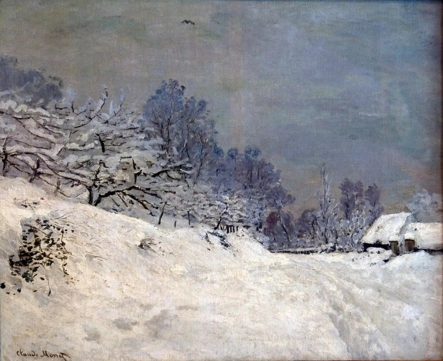 Omgivelser ved Honfleur, sne W79 - Claude Monet