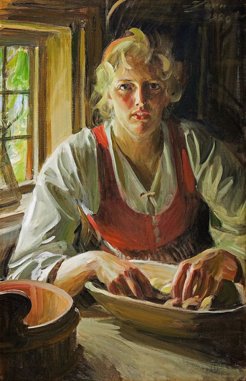 Skrælle kartofler - Anders Zorn