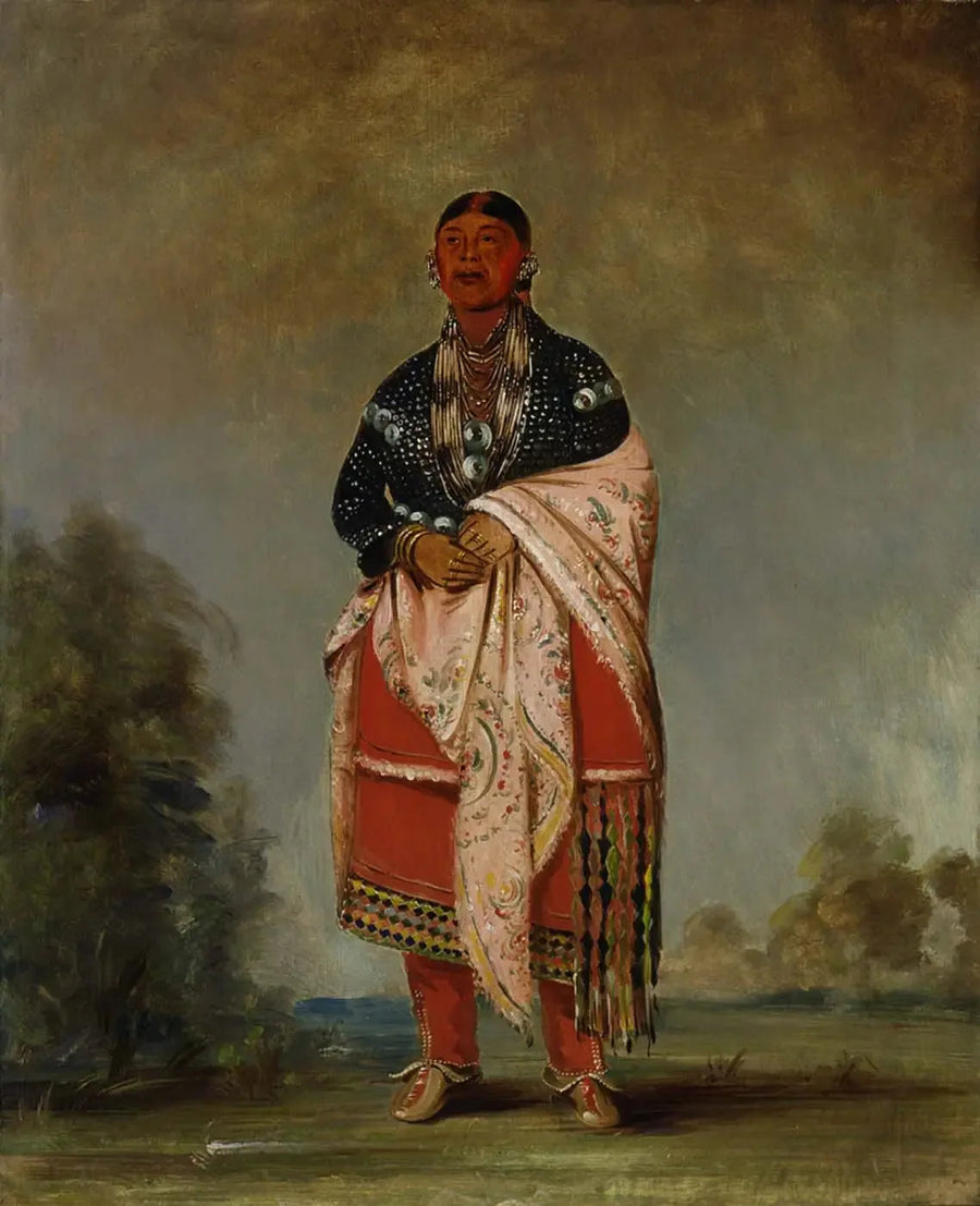 Kee-o-kúk's Hustru - George Catlin