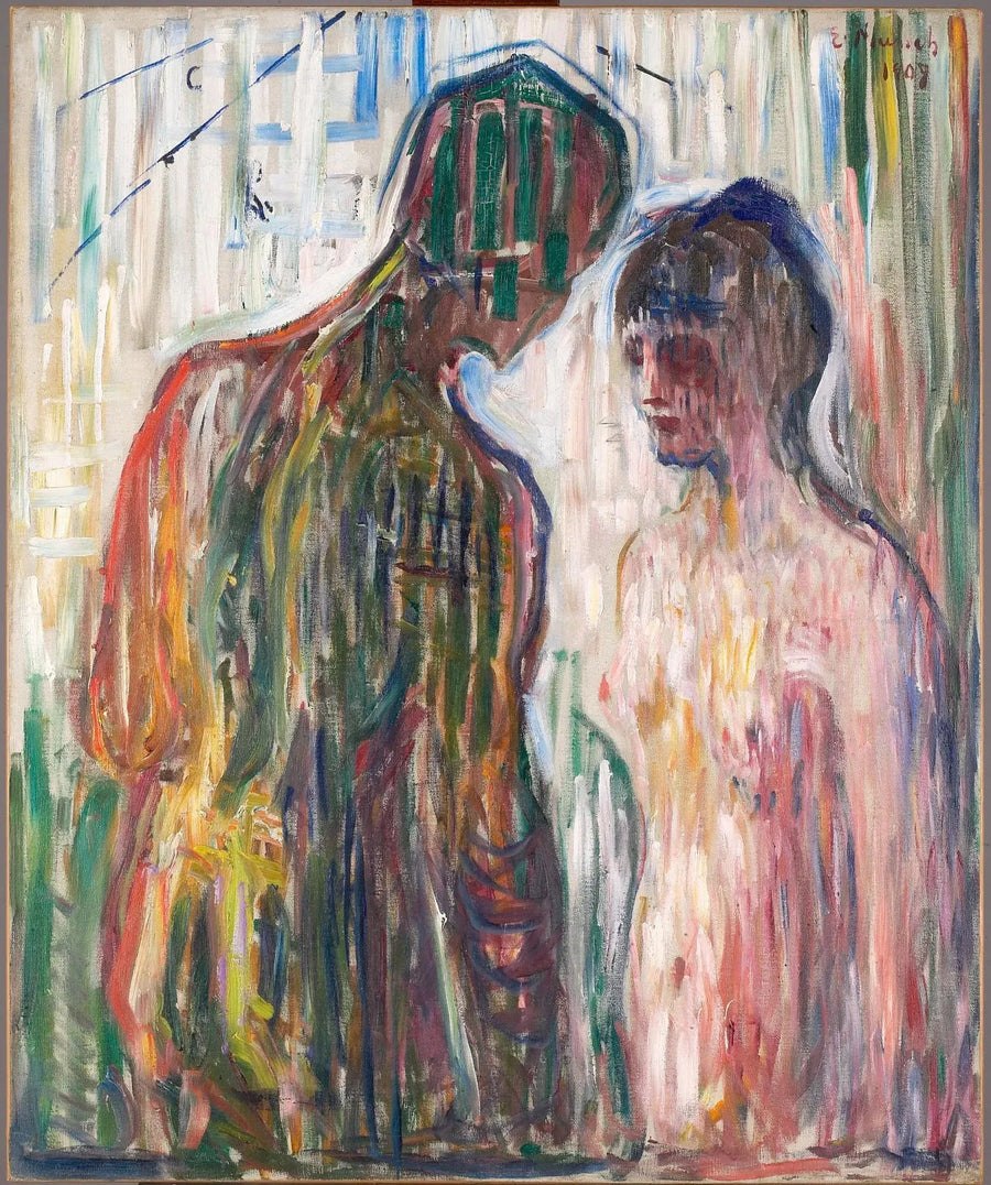 Eros og Psyche - Edvard Munch
