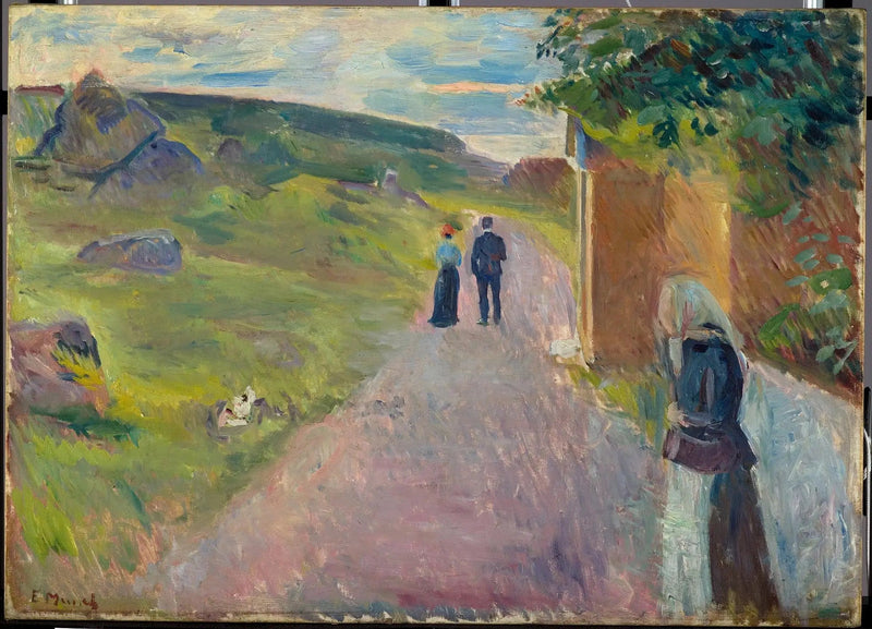 Erotik en sommeraften - Edvard Munch