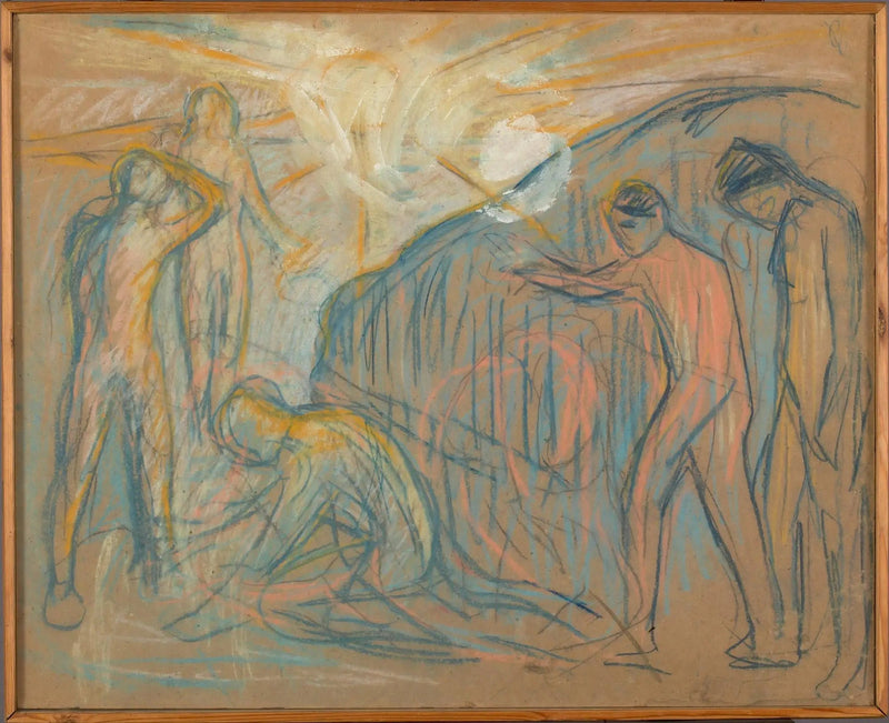 Vildt mod lyset - Edvard Munch