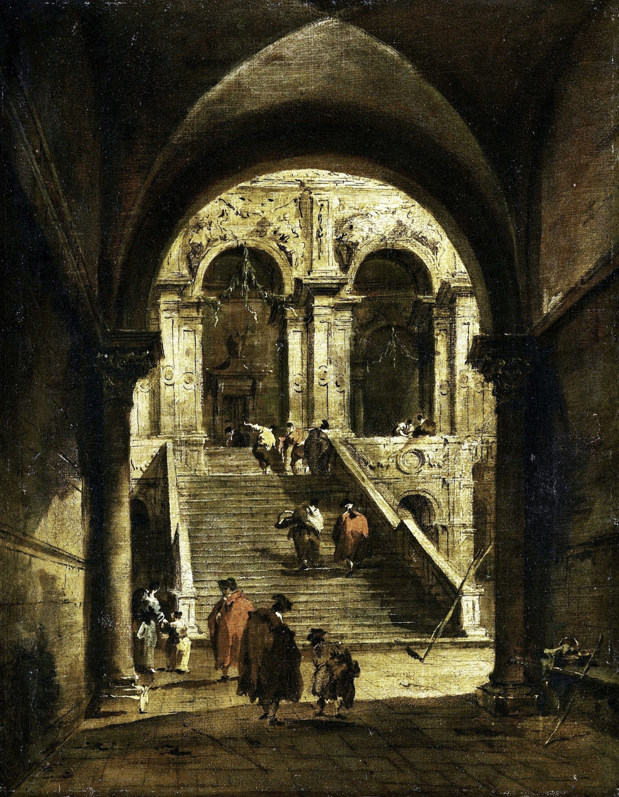 Palætrappe - Francesco Guardi