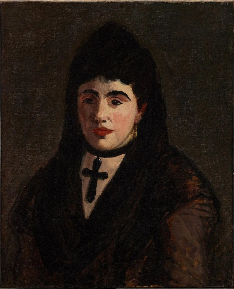 Spansk ved den Sorte Kors - Édouard Manet