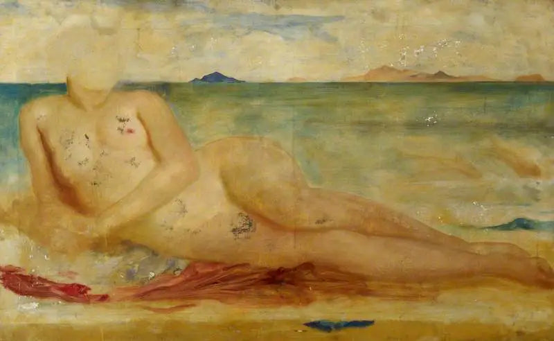 Esquisse pour « Actée la nymphe du rivage » - Frederic Leighton - Alpha Reproduction