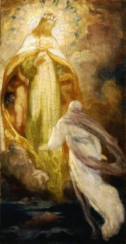 Esquisse pour « Un rêve » - Frederic Leighton - Alpha Reproduction