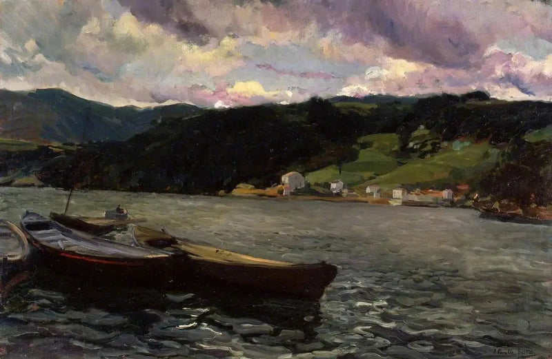 Nalón-floden, Asturien - Joaquín Sorolla