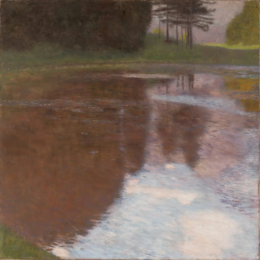 Stille sø - Gustav Klimt