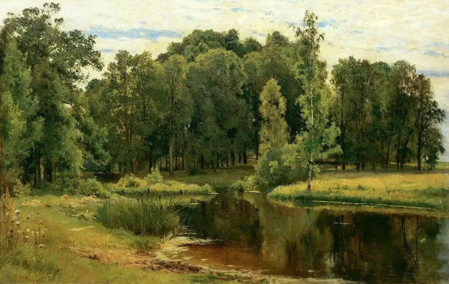 Sø i den gamle park - Ivan Chichkine