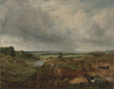 Étang de Branch Hill Hampstead Heath (1824) - John Constable - Alpha Reproduction