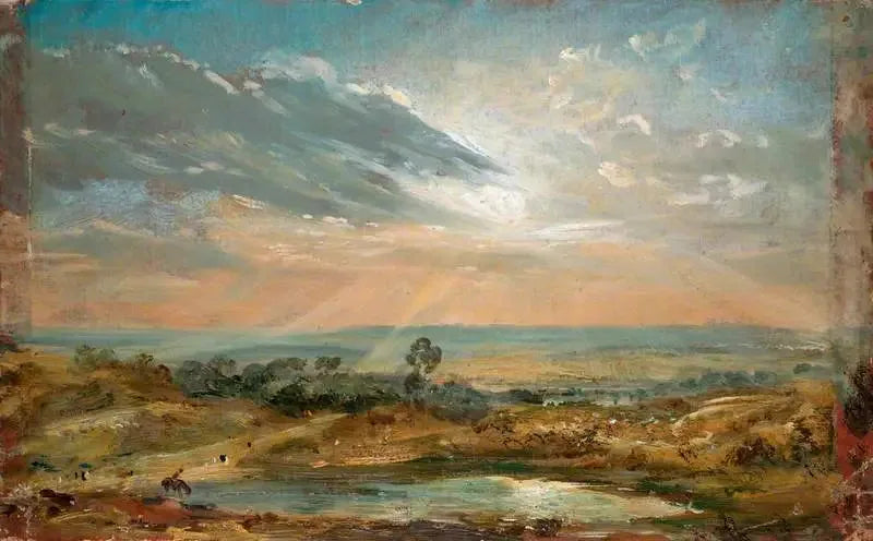 Branch Hill Sø, Hampstead - John Constable