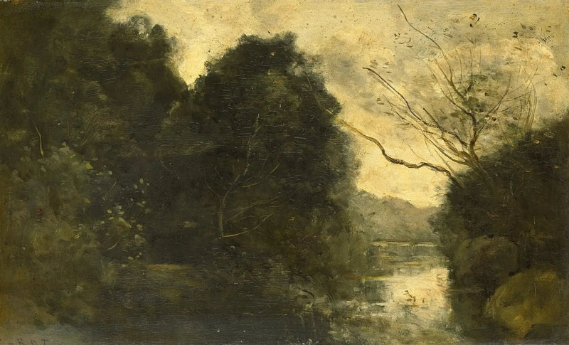 Skovsø - Jean-Baptiste Camille Corot
